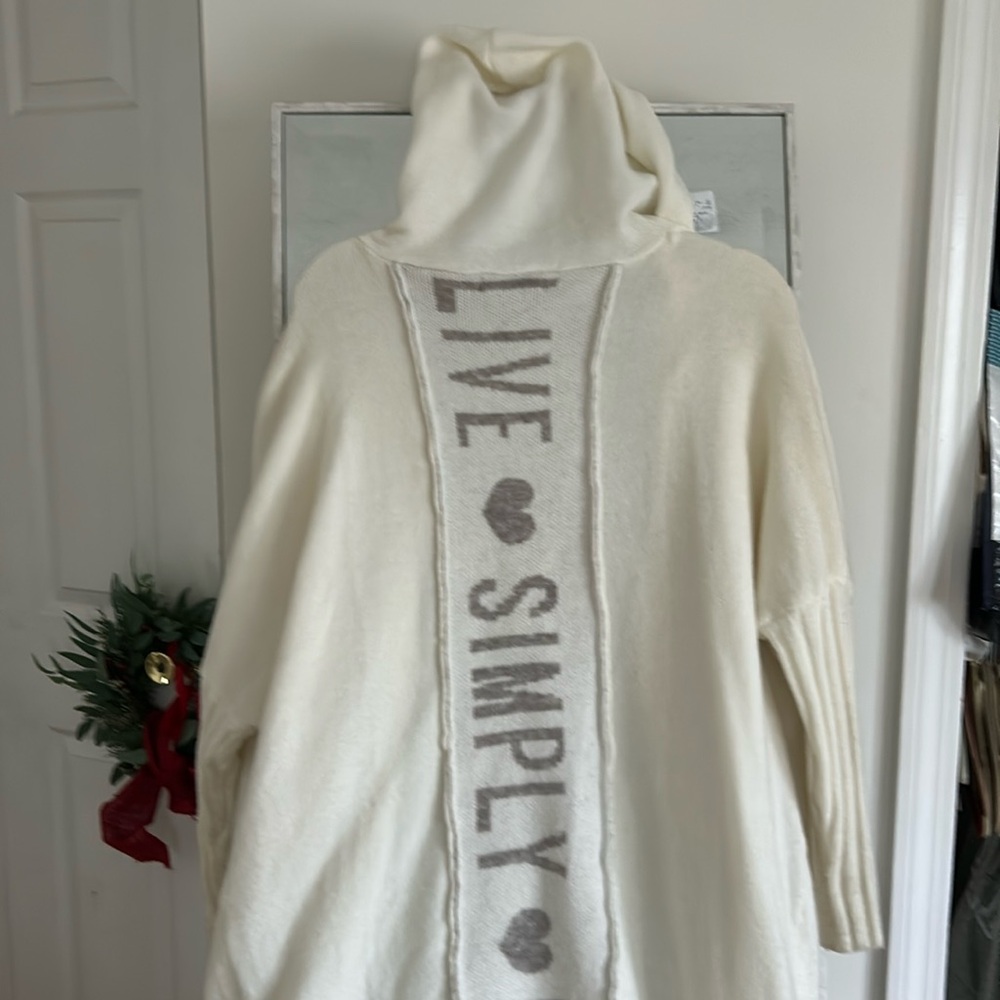 Live Simply Live Hooded Cardigan